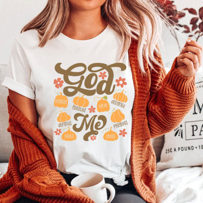 God Created Me Christian T-Shirt