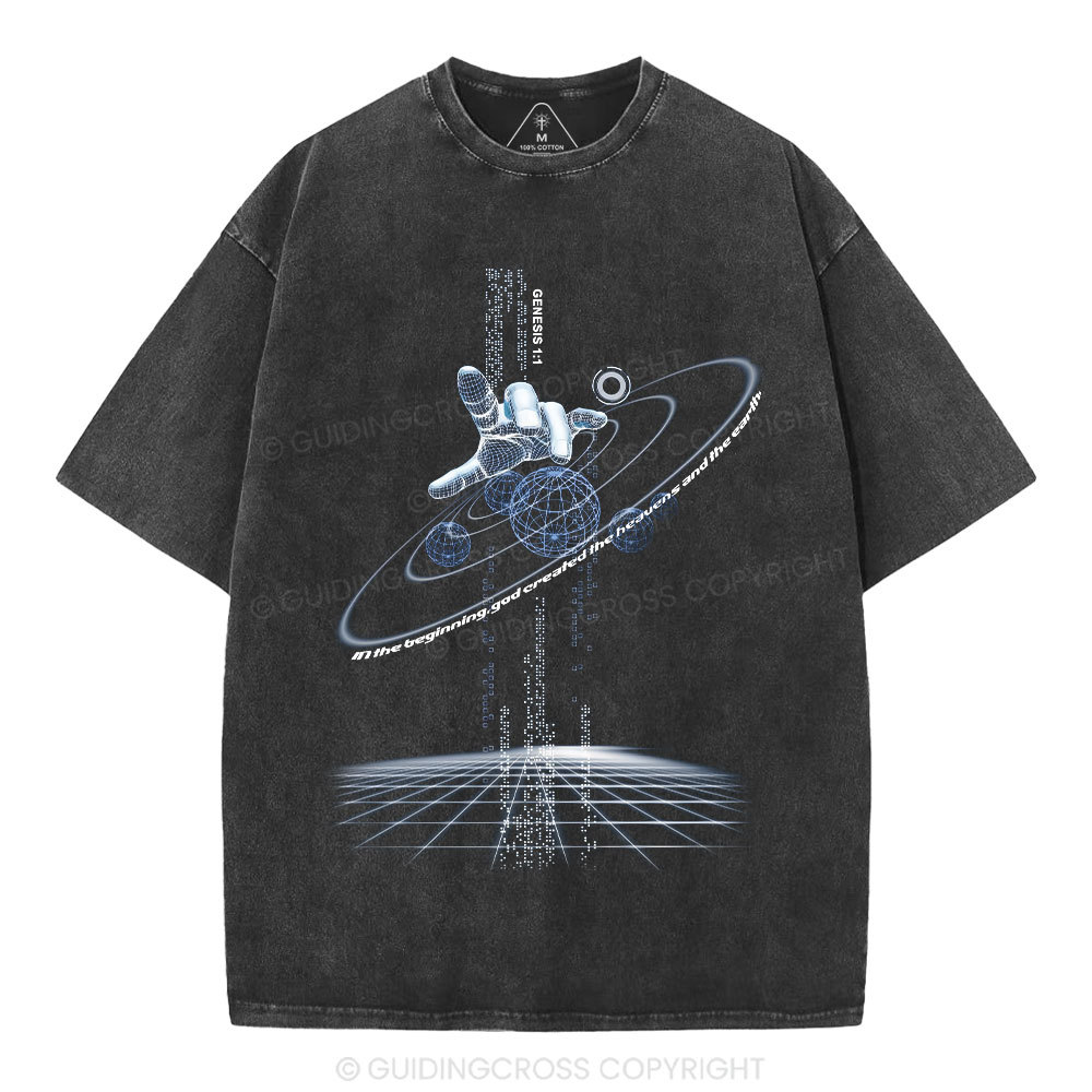 New-Sample Christian Washed T-Shirt Sale - GuidingCross