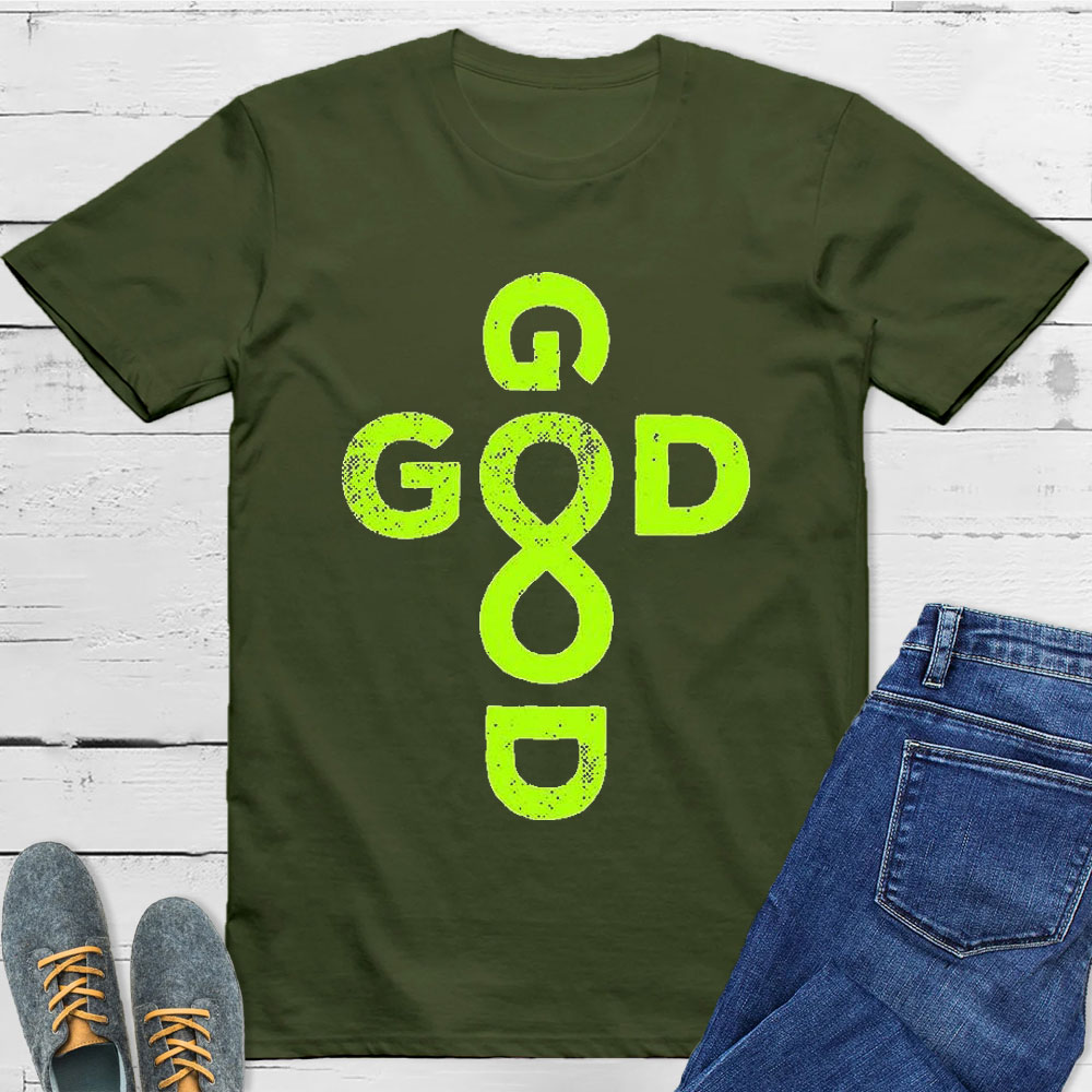 God Cross Christian T-Shirt