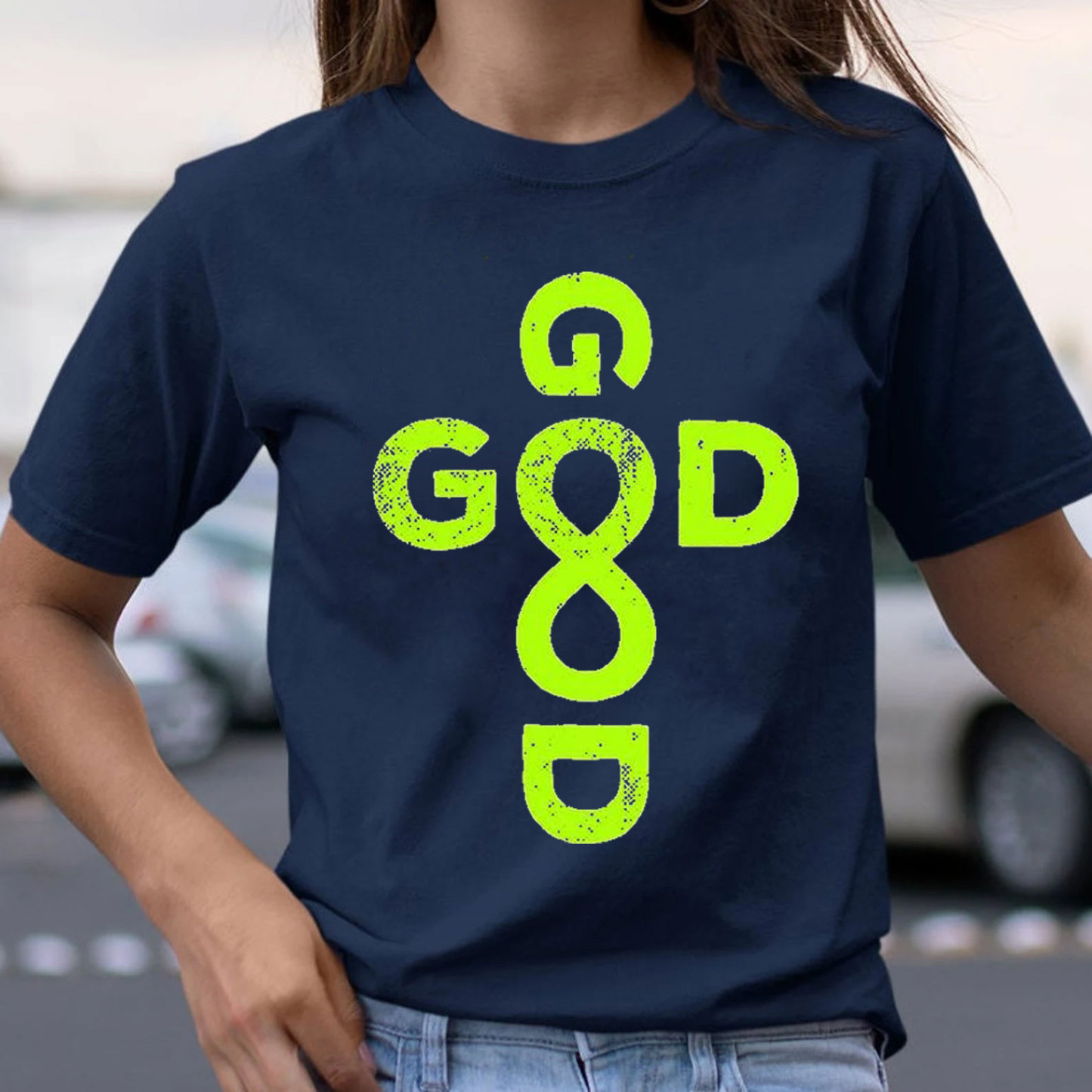 God Cross Christian T-Shirt