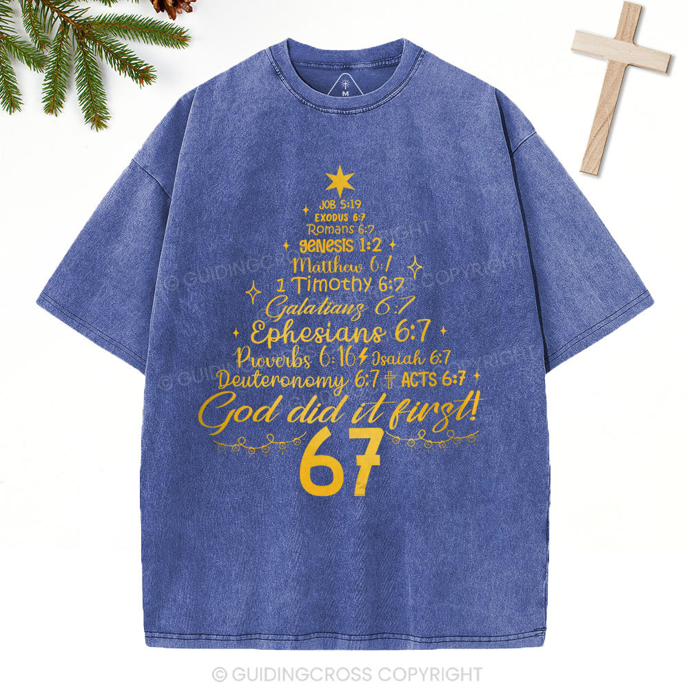 New-Sample Christian Washed T-Shirt Sale - GuidingCross