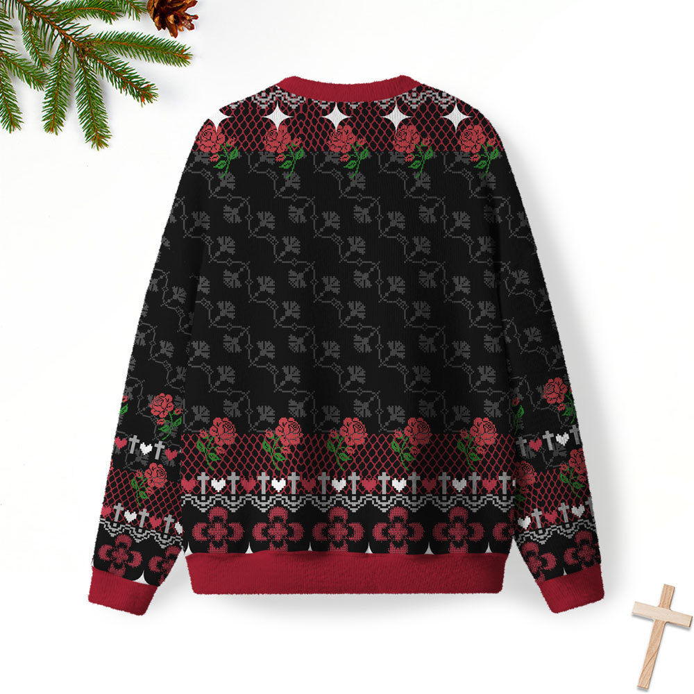 God Does His Best Work Christian Lightweight Sweater