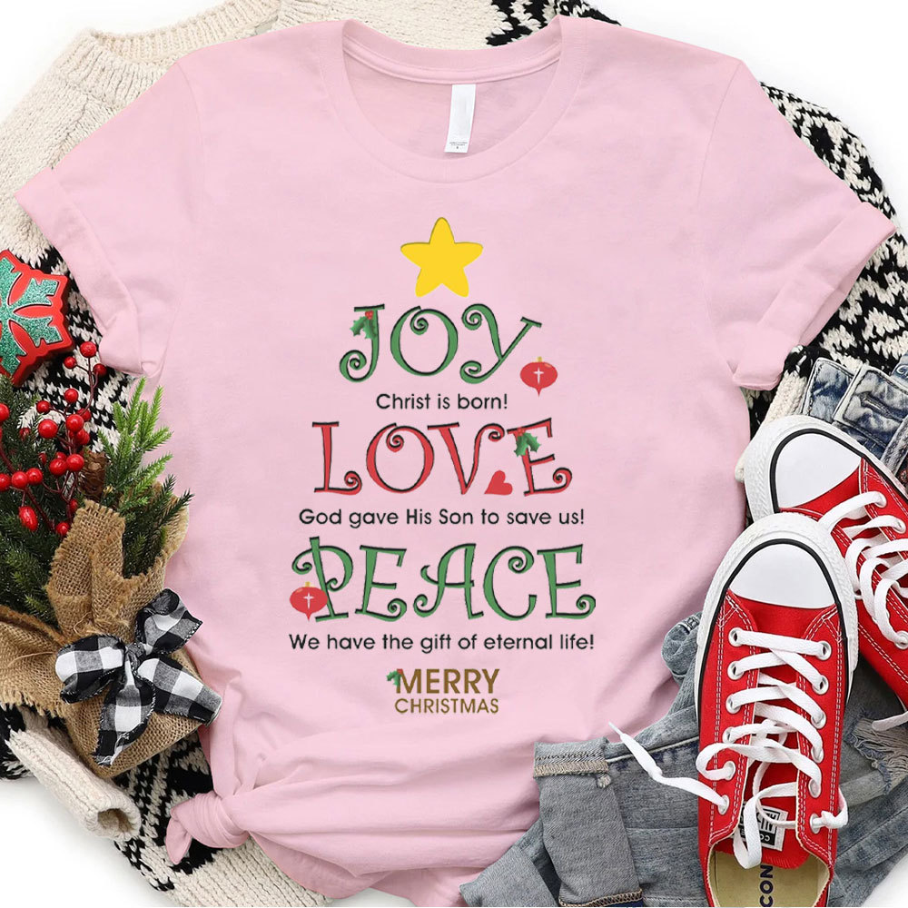 God Give His Son To Save Us Christian T-Shirt