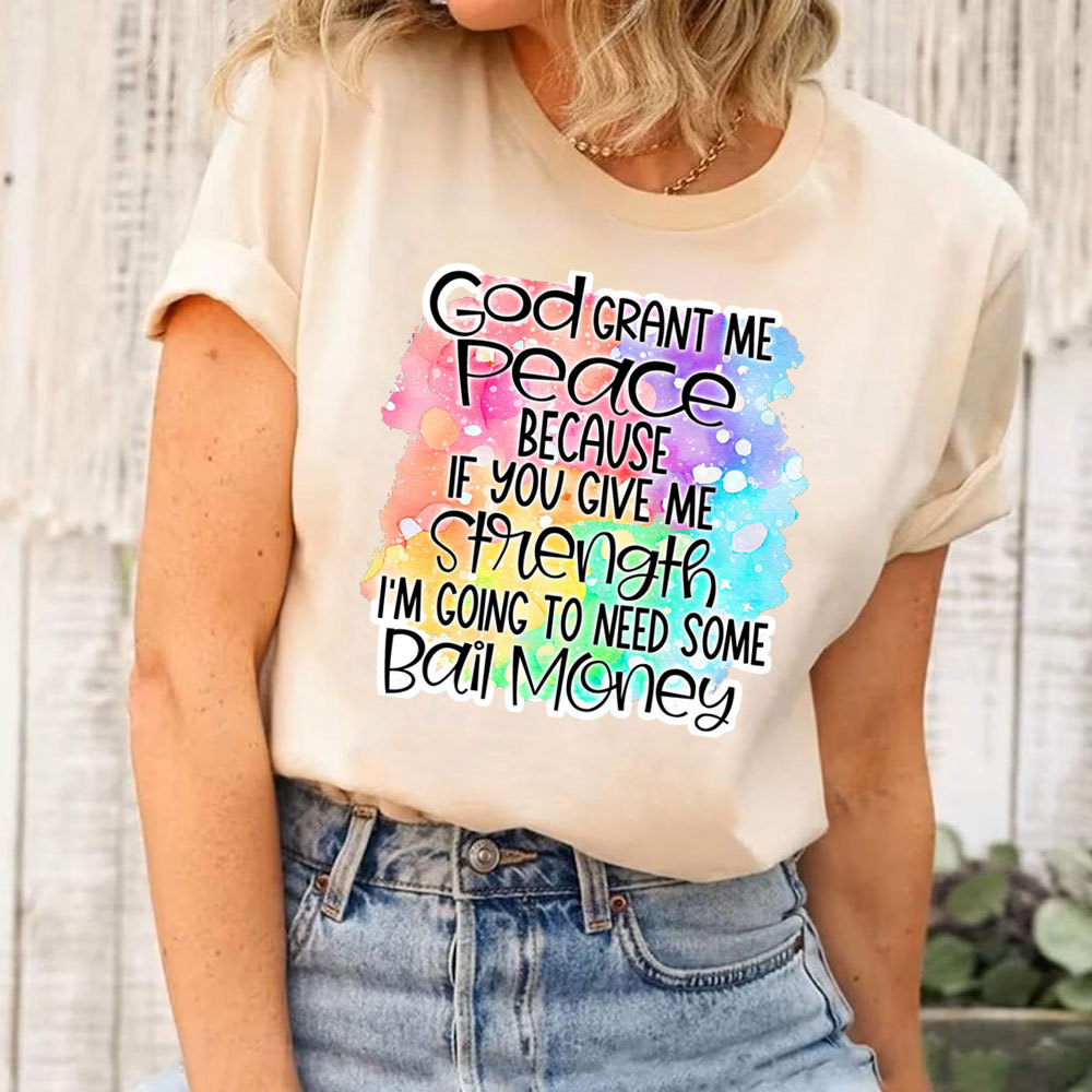 God Grant Me Peace Christian T-Shirt