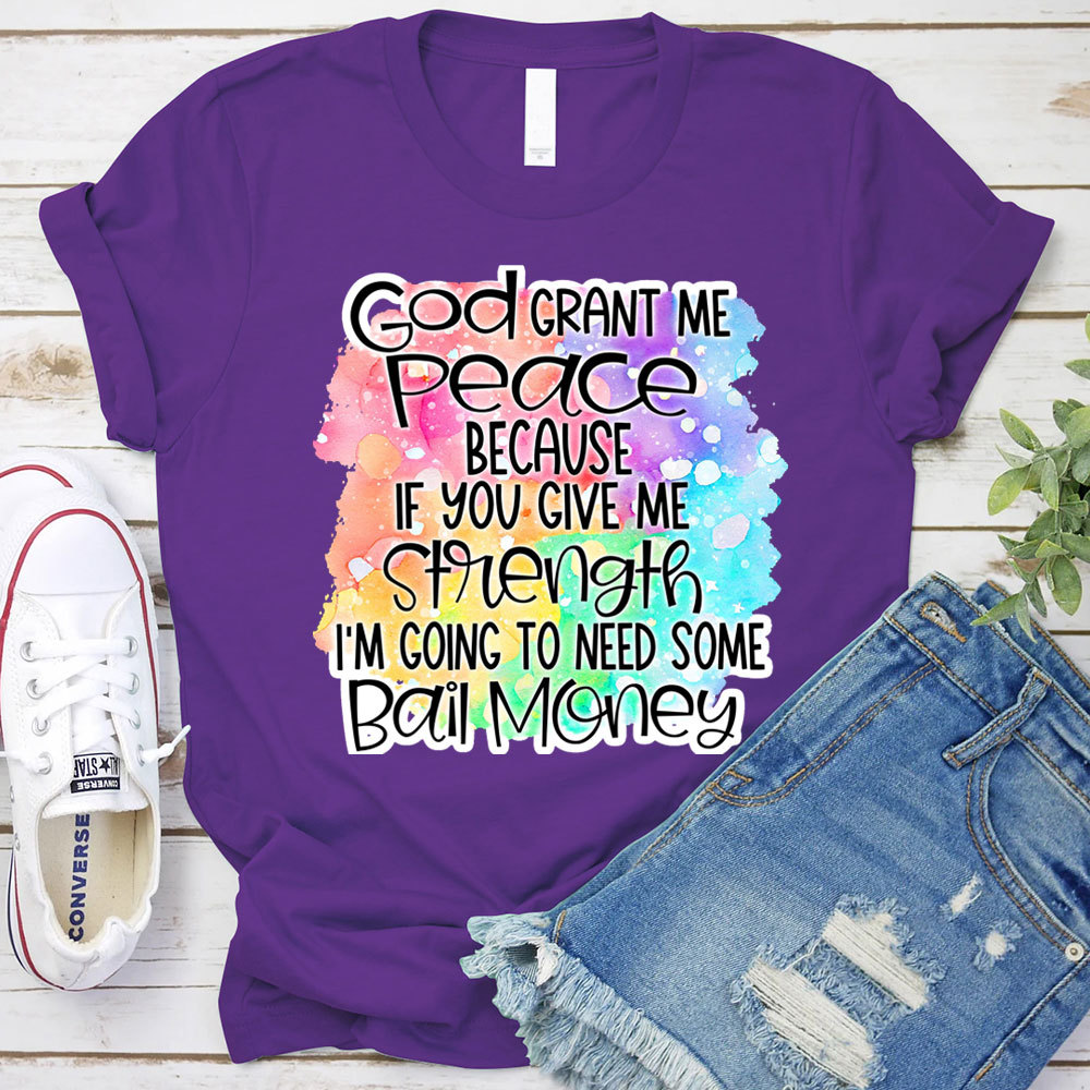God Grant Me Peace Christian T-Shirt
