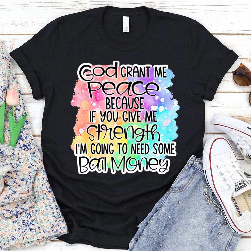 God Grant Me Peace Christian T-Shirt
