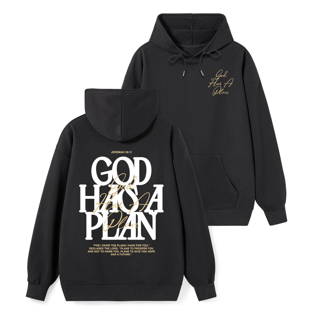 God Has A Plan Christian Classic Hoodie