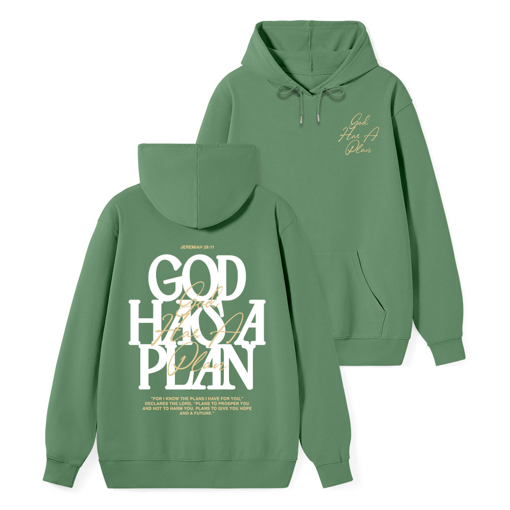 God Has A Plan Christian Classic Hoodie