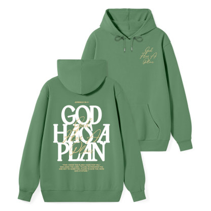 God Has A Plan Christian Classic Hoodie