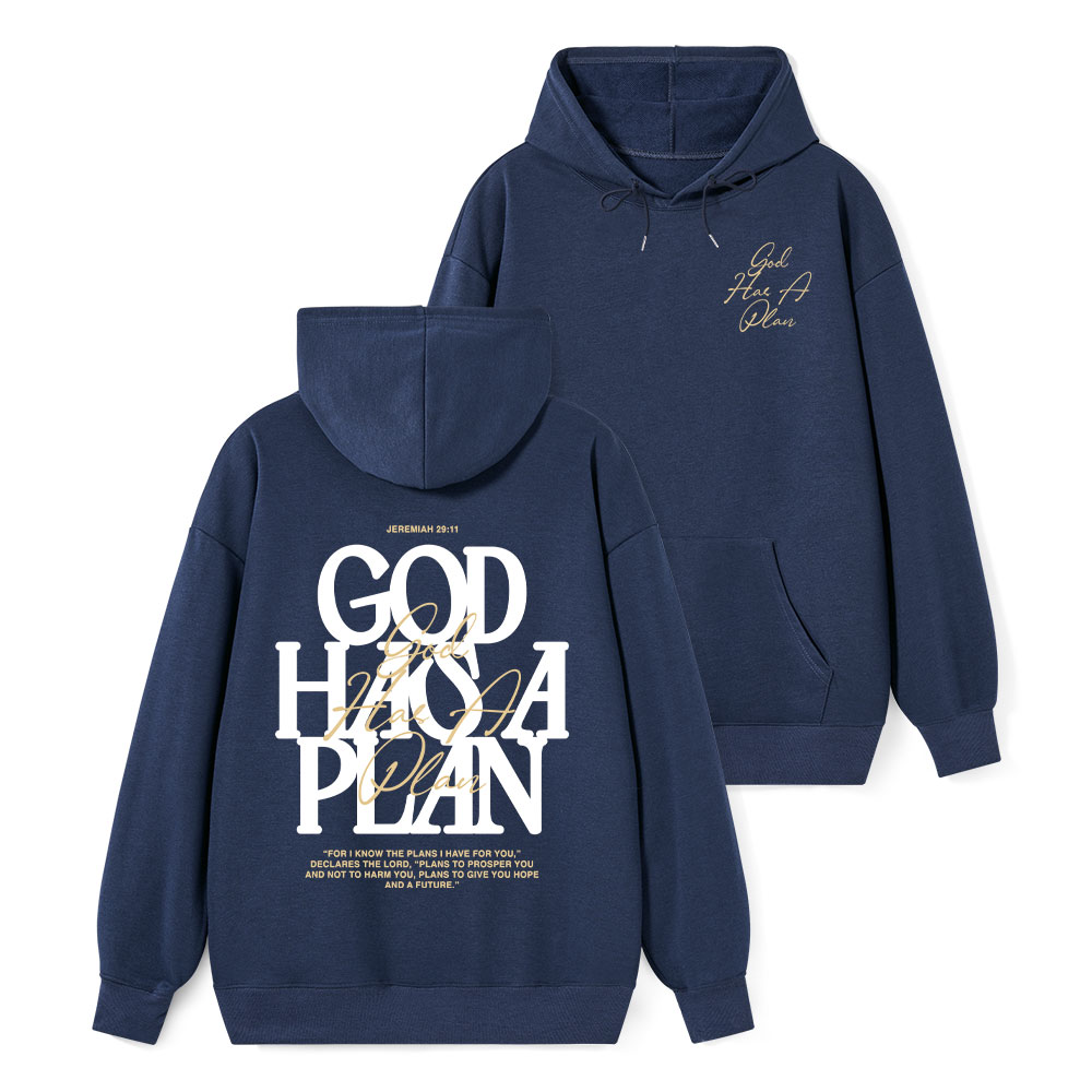 God Has A Plan Christian Classic Hoodie