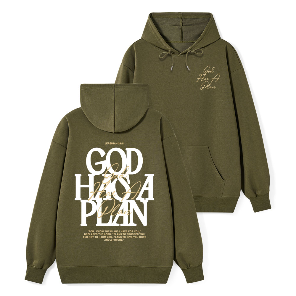 God Has A Plan Christian Classic Hoodie