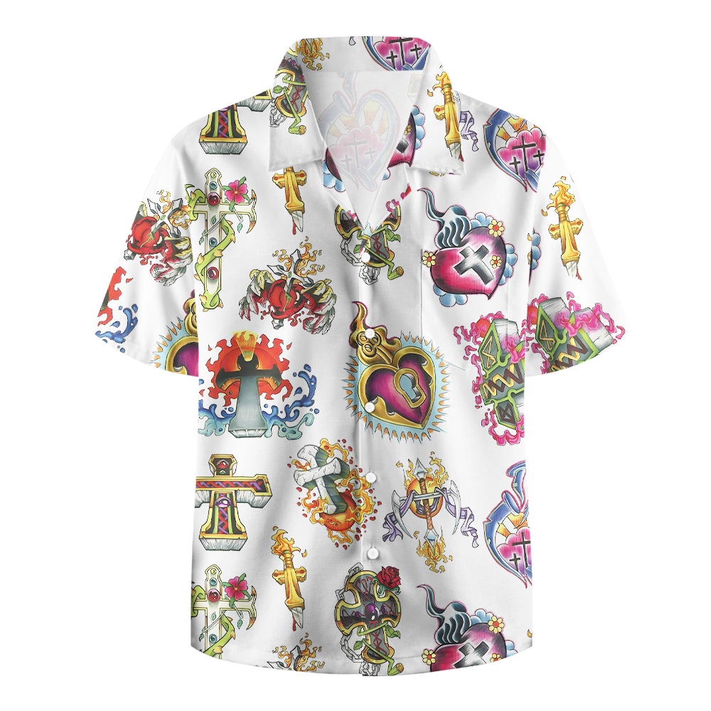 God Heals Christian Hawaiian Shirt 