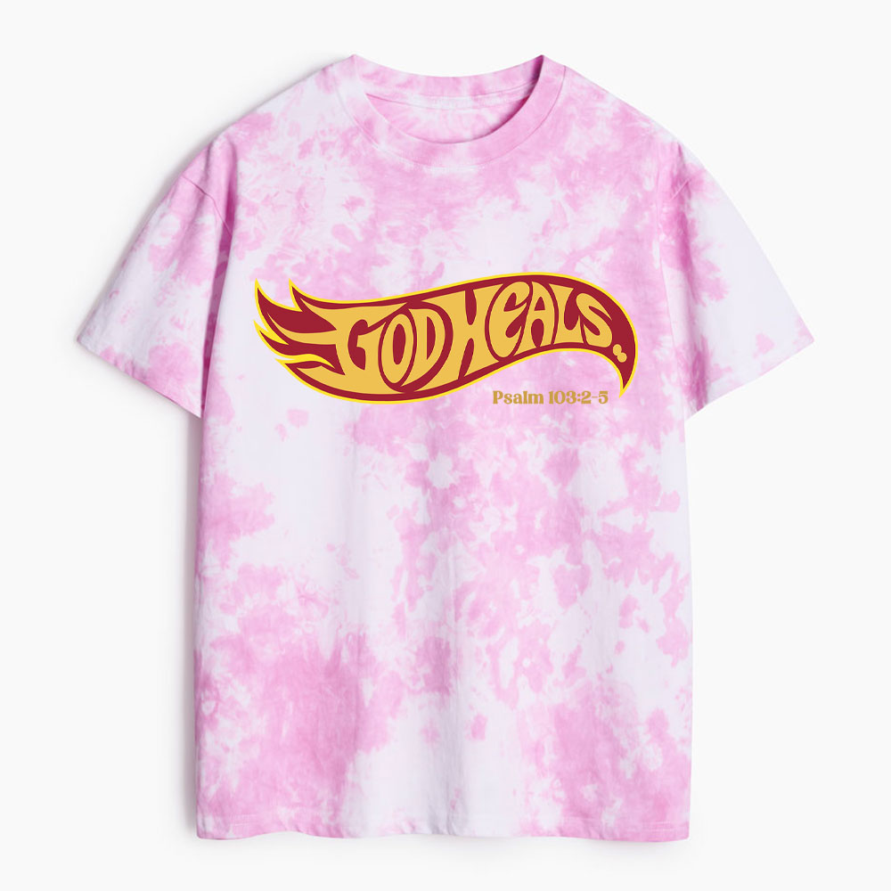 Be Not Afraid Christian Heavy Cotton Tie Dye T-Shirt Sale - GuidingCross