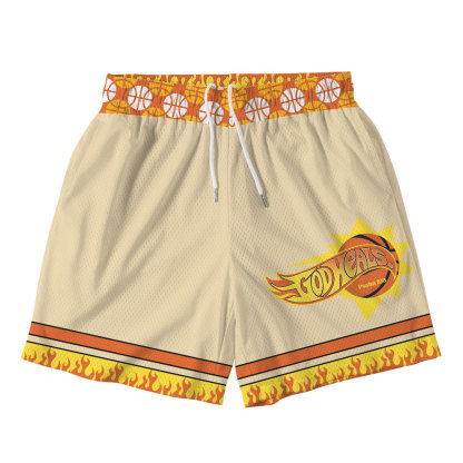 God Heals Christian Mesh Shorts