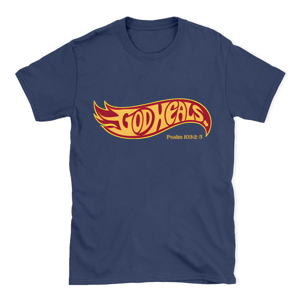 God Heals Christian T-Shirt