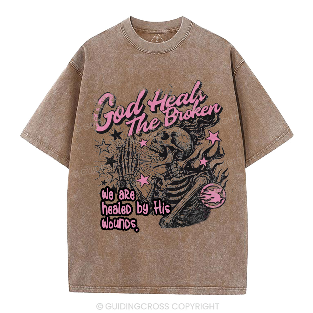 New-Sample Christian Washed T-Shirt Sale - GuidingCross