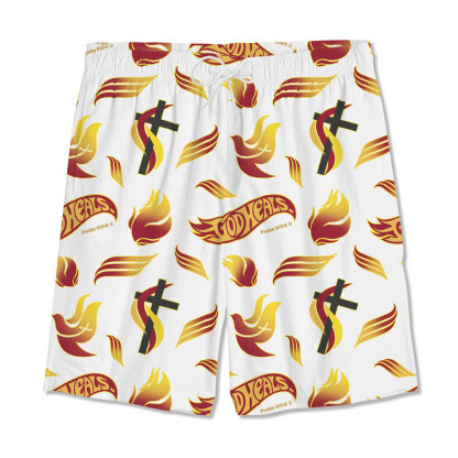 God Heals White Christian Hawaiian Shirt