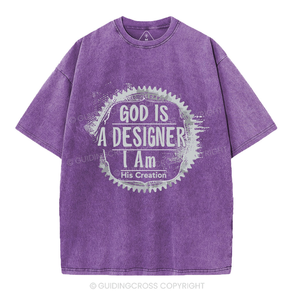 God Is A Designer Christian Washed T-Shirt