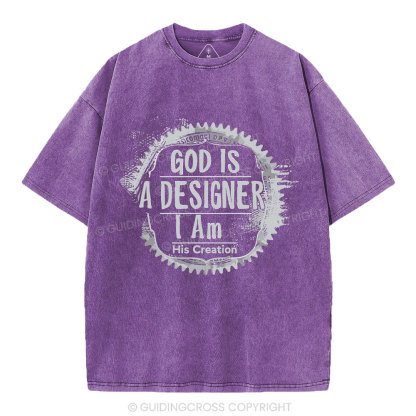 God Is A Designer Christian Washed T-Shirt