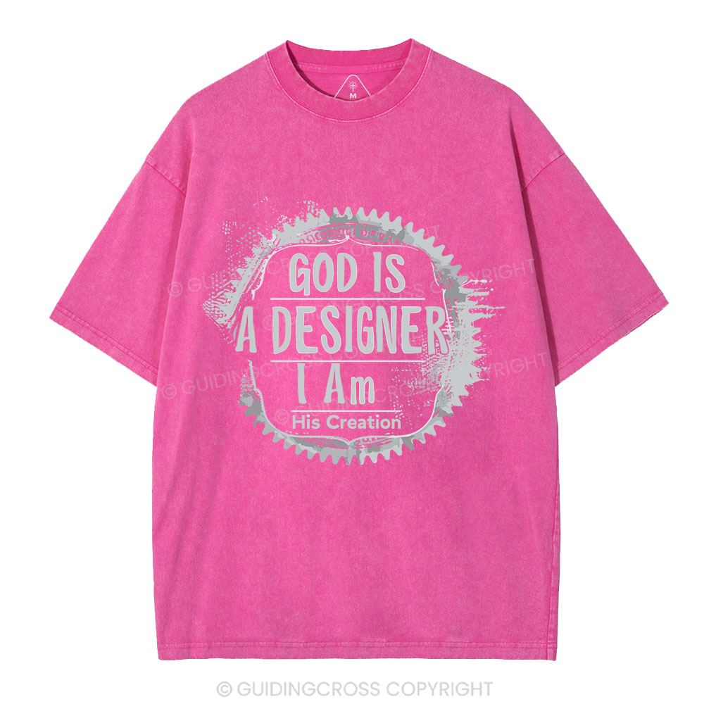God Is A Designer Christian Washed T-Shirt