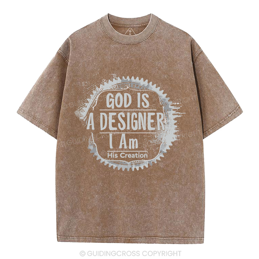 God Is A Designer Christian Washed T-Shirt