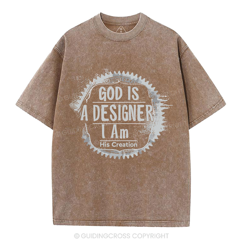God Is A Designer Christian Washed T-Shirt