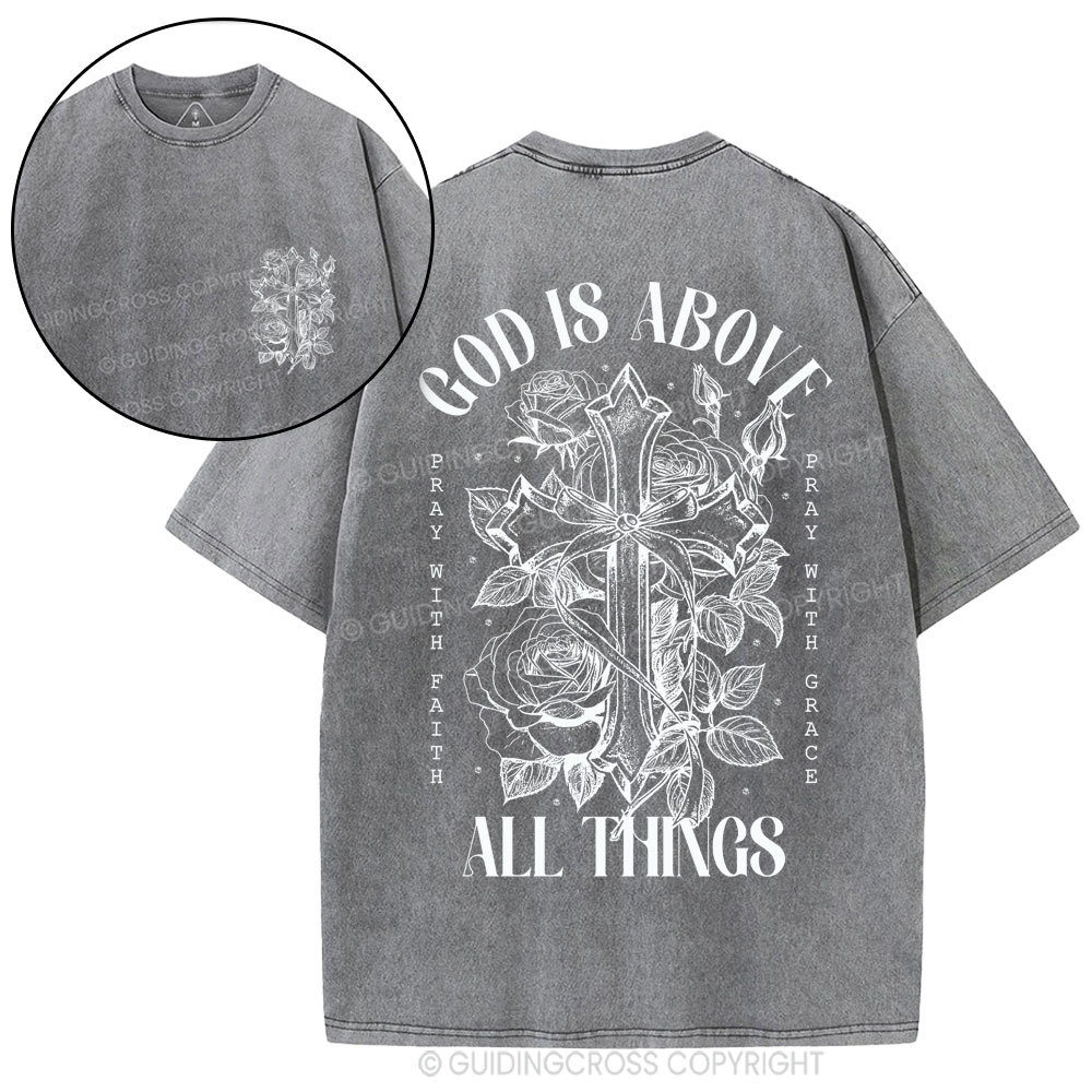 NEW-Sample Christian Washed T-Shirt Sale - GuidingCross