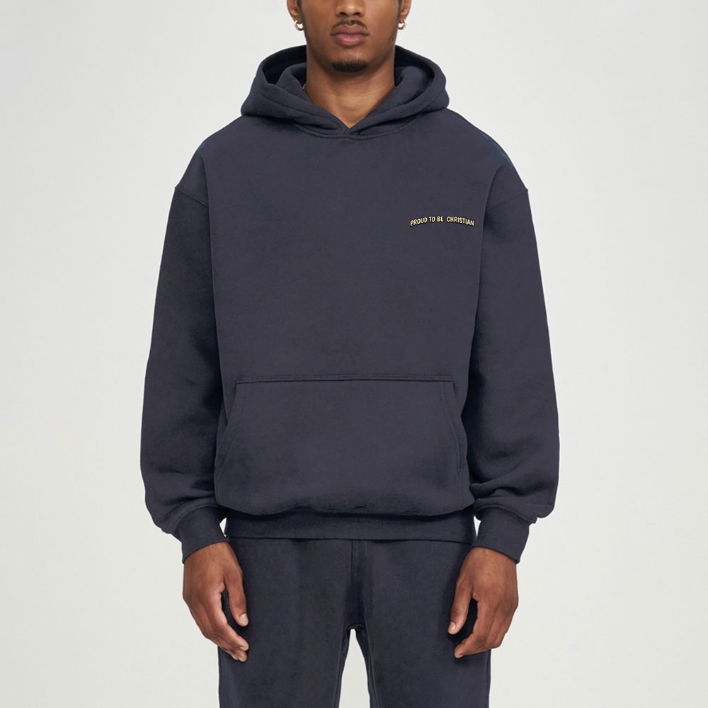 God Is Always With Us Christian Fleece Hoodie Set