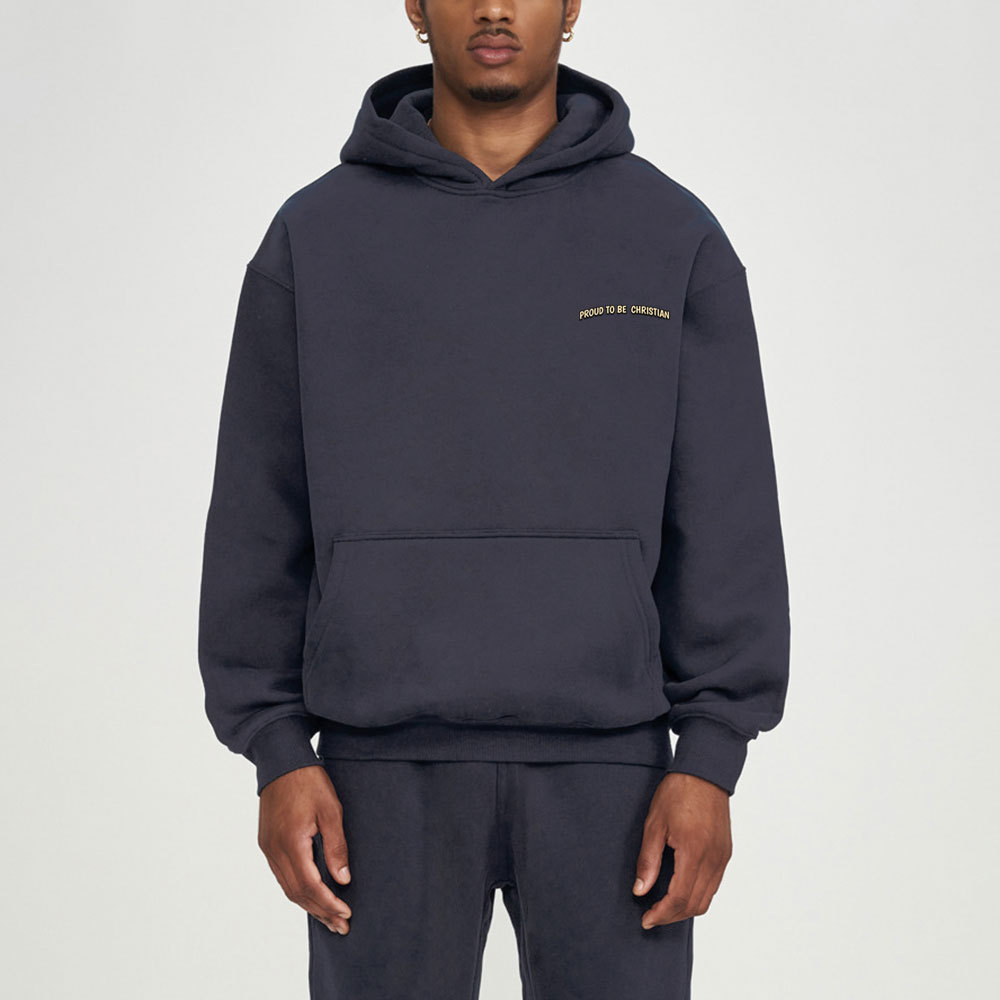 God Is Always With Us Christian Fleece Hoodie Set