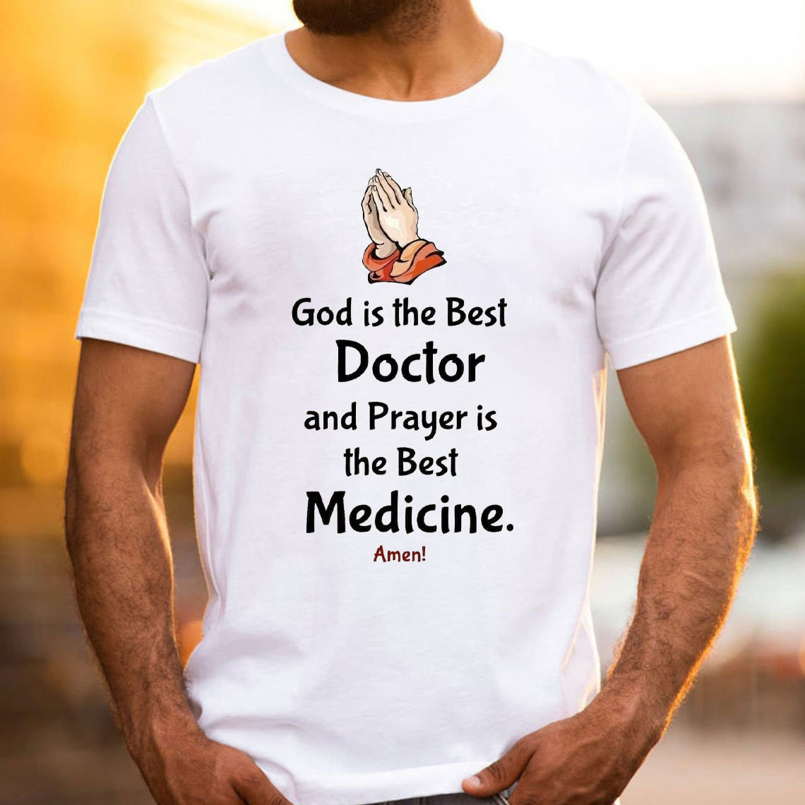 God Is Best Doctor Chrisitan T-Shirt