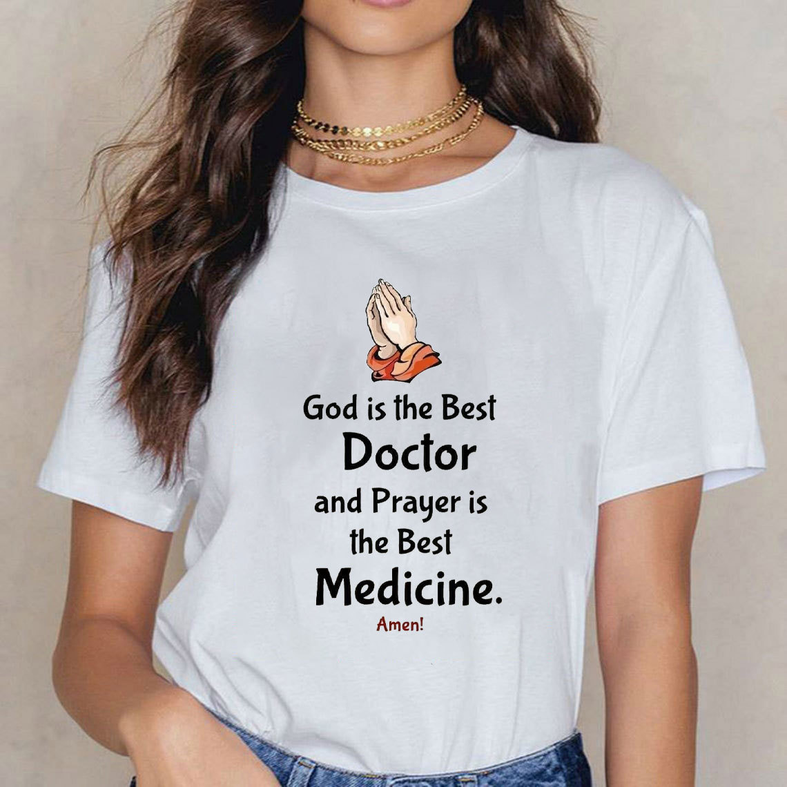 God Is Best Doctor Chrisitan T-Shirt