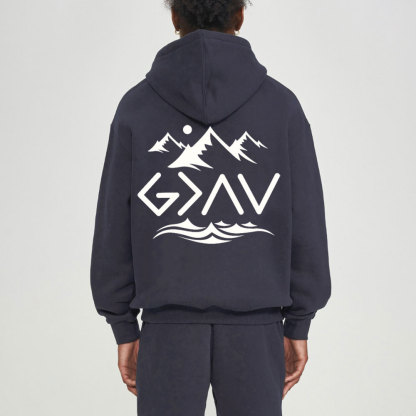 God Is Better Than Highs And Lows Christian Fleece Hoodie Set