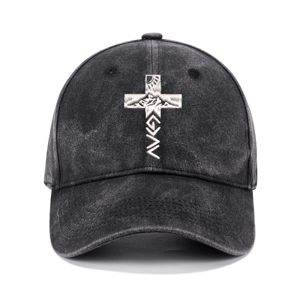 Loaves Of Bread And Fish Christian Washed Hat Sale - GuidingCross