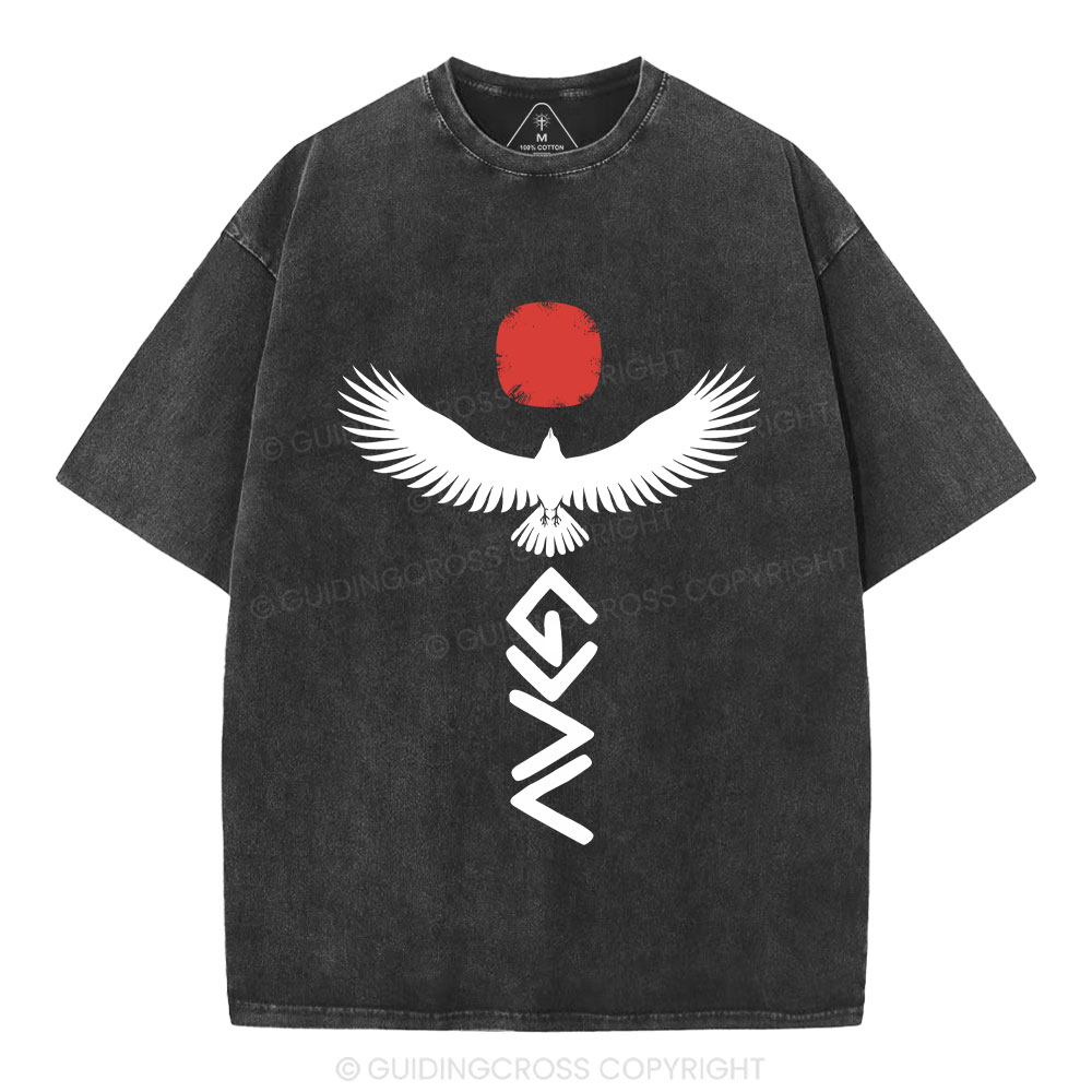 God Is Better Than Highs And Lows Christian Washed T-Shirt