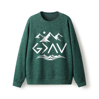 God Is Better Than Highs And Lows Lightweight Sweater