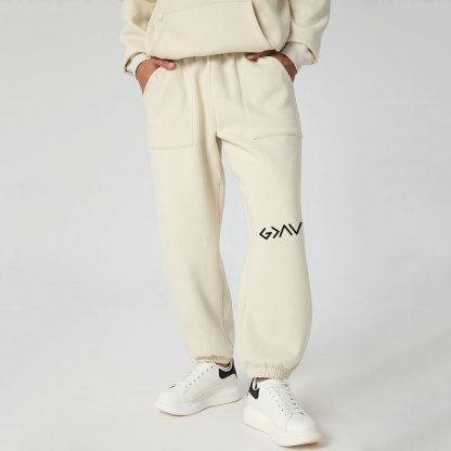 God Is Better Than The Highs And Lows Christian Fleece Sweatpants