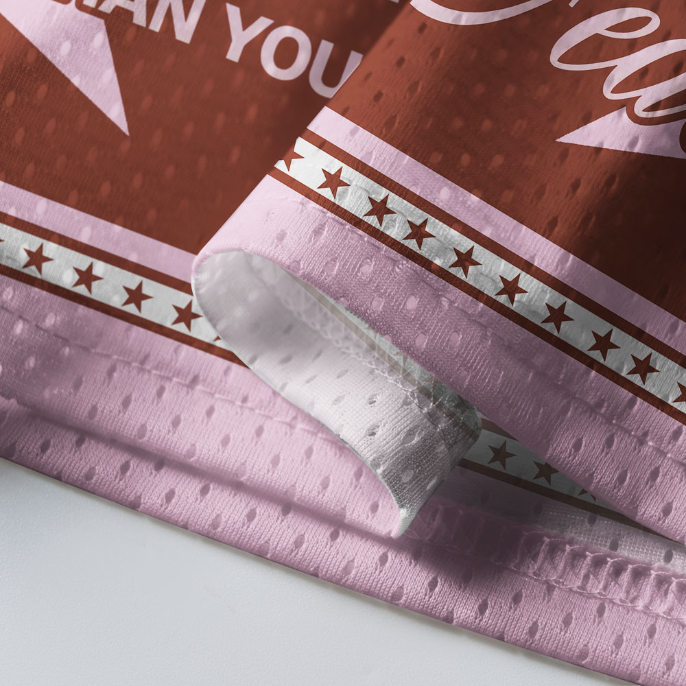 God Is Bigger Than Your Fear Christian Mesh Jersey