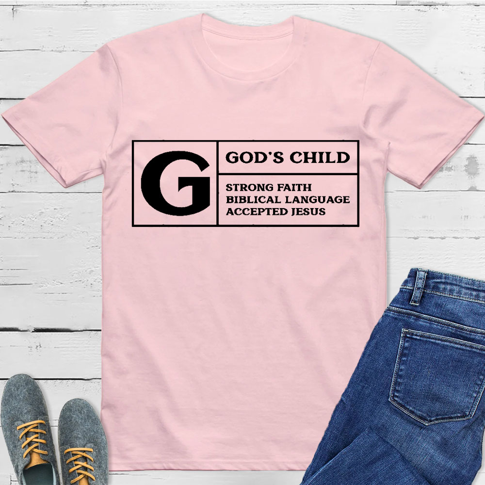 God Is Child Christian T-Shirt