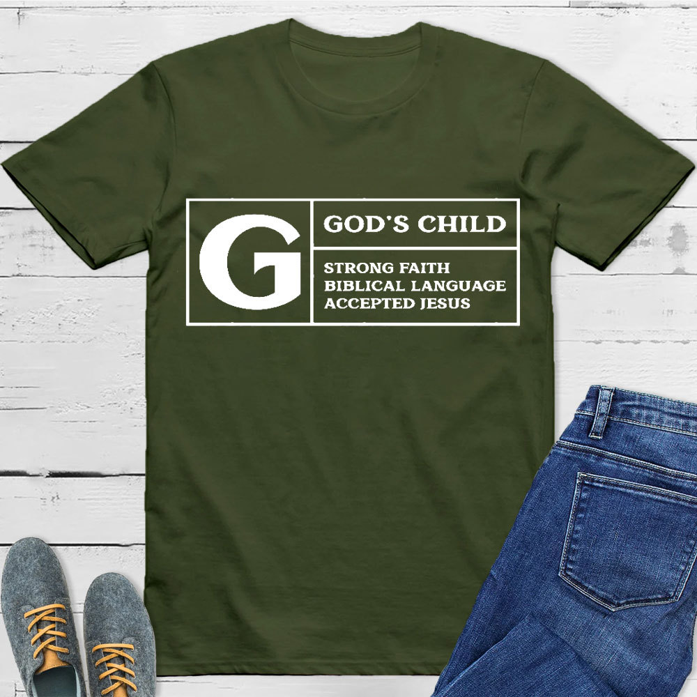 God Is Child Christian T-Shirt