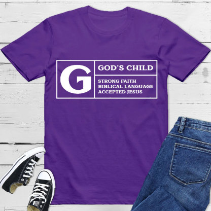 God Is Child Christian T-Shirt