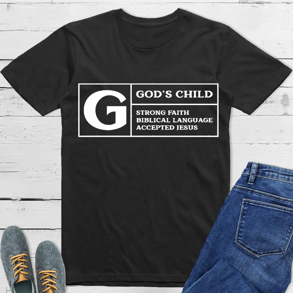 God Is Child Christian T-Shirt