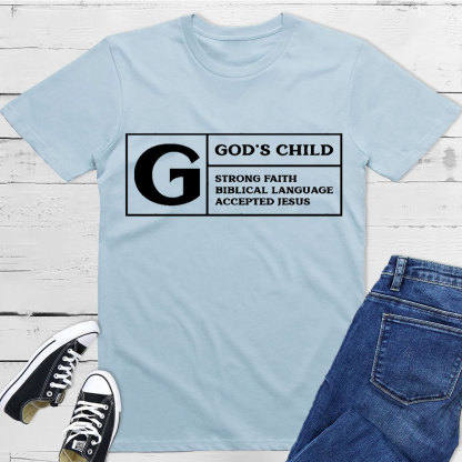 God Is Child Christian T-Shirt