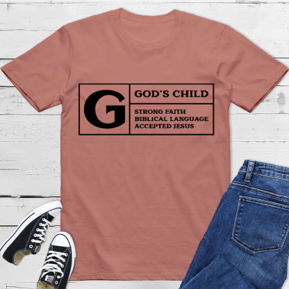 God Is Child Christian T-Shirt