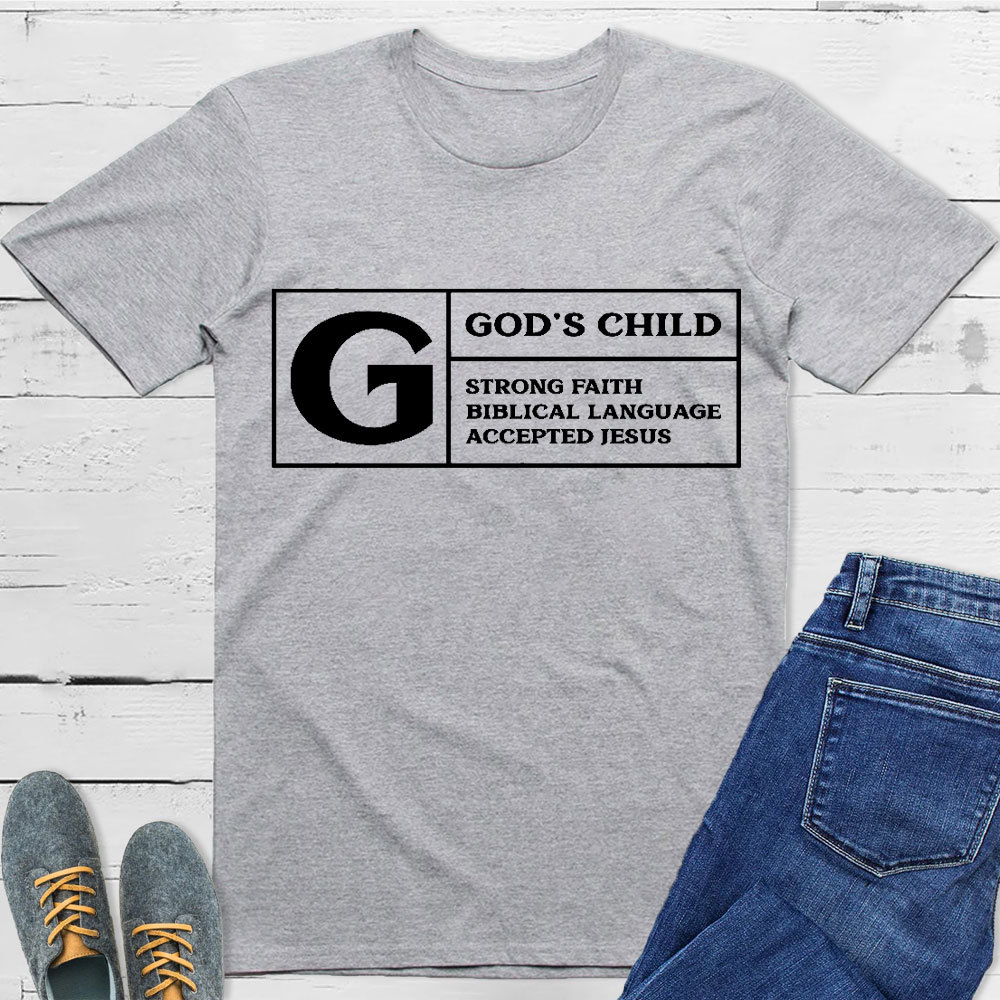 God Is Child Christian T-Shirt