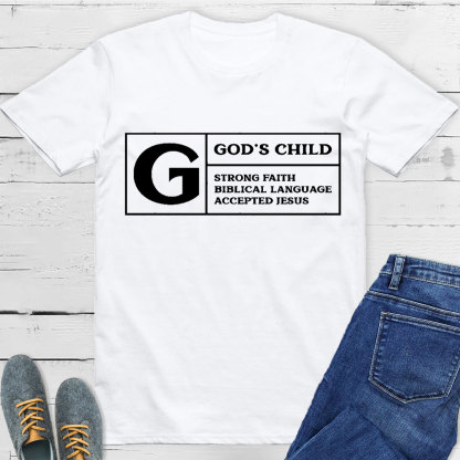 God Is Child Christian T-Shirt