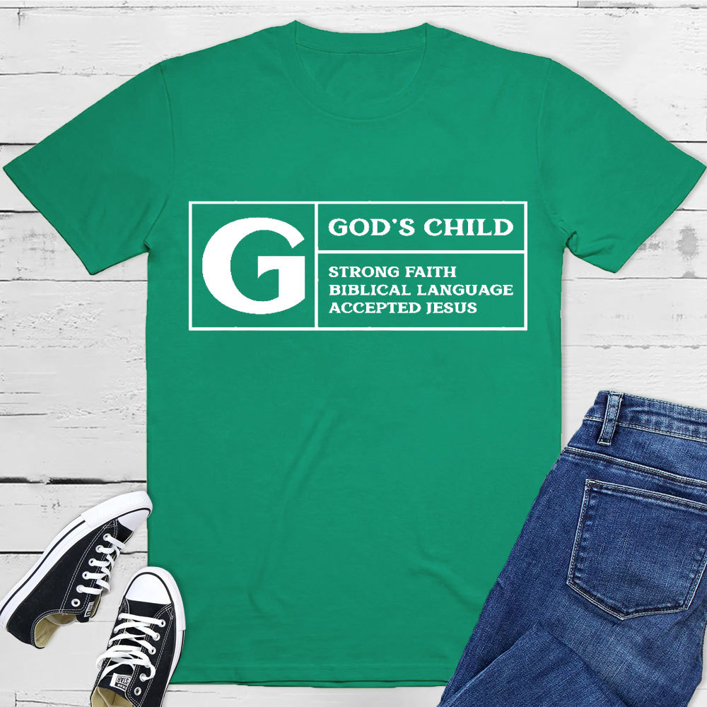 God Is Child Christian T-Shirt
