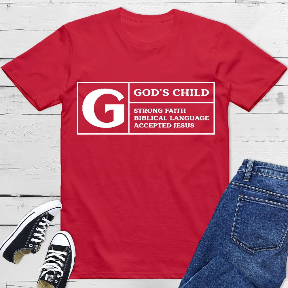 God Is Child Christian T-Shirt