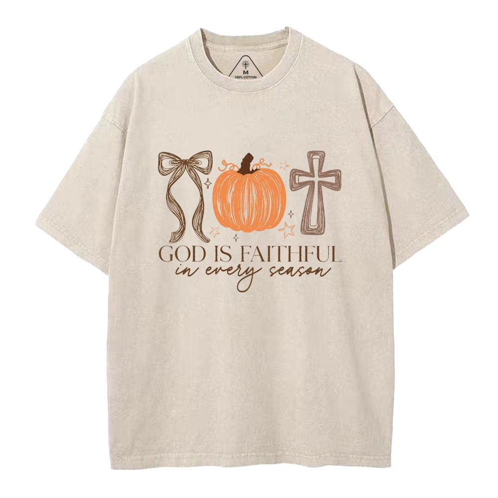 New-Sample Christian Washed T-Shirt双面原件31.95 Sale - GuidingCross