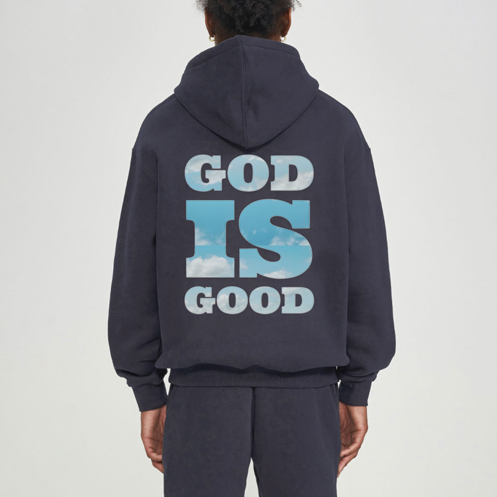 God Is God Christian Fleece Hoodie Set