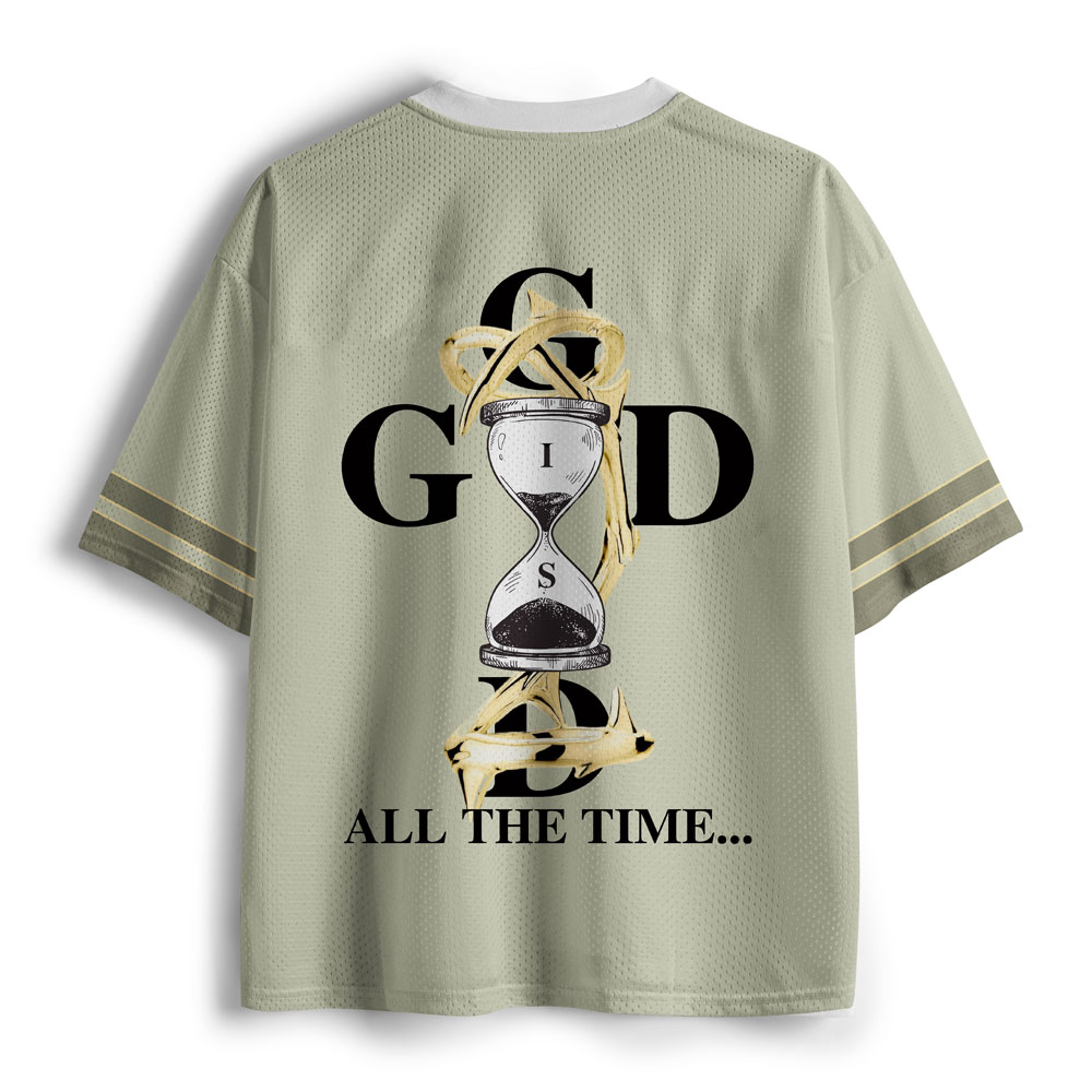God Is Good All The Time Christian Mesh Jersey
